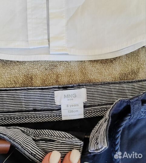 Рубашка и шорты 128