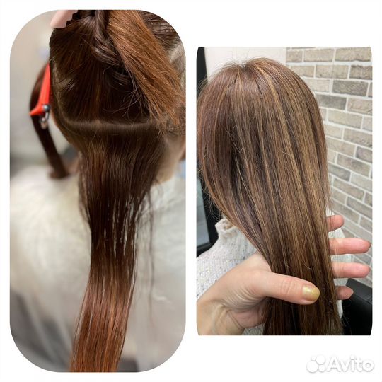 Окрашивание/мелирование/стрижки