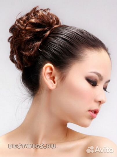 Резинка шиньон из волос