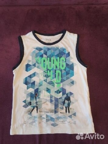 Футболка и майка для мальчика 128