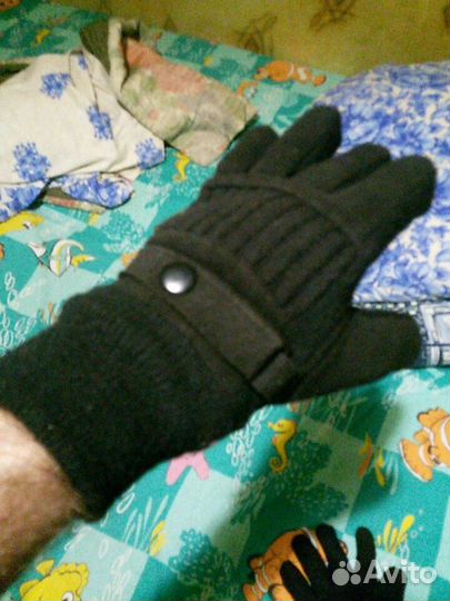 Перчатки зимние мужские