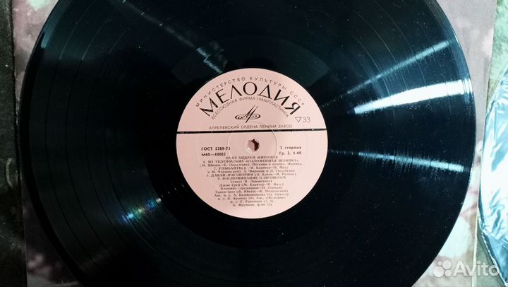 Виниловые пластинки