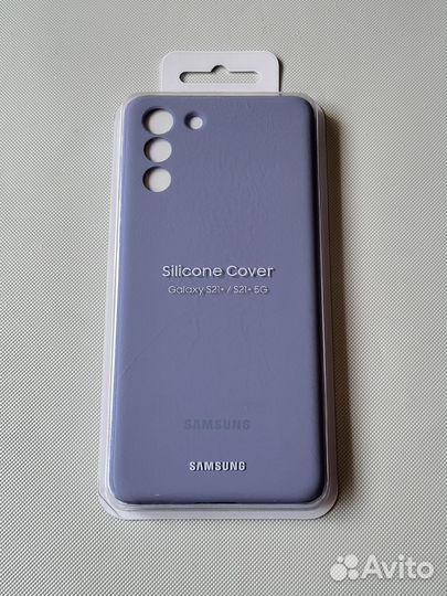 Чехол на Samsung S21+ Silicone Cover оригинал