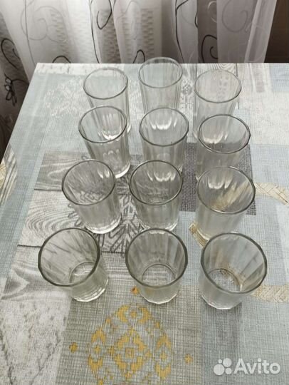 Граненые стопки СССР