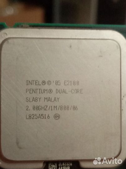 Процессоры Intel dual core 775 сокет