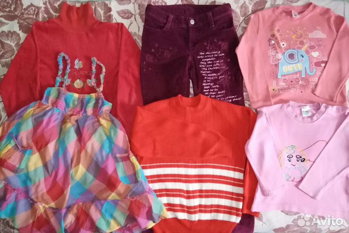 Вещи пакетом на девочку