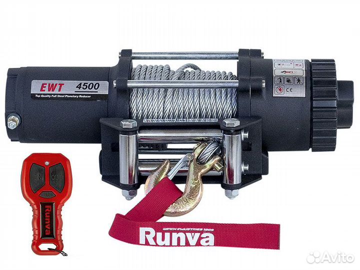 Лебедка Runva EWT 4500 A