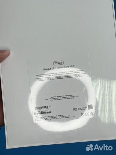 iPad Air 5 (2022) 256gb Wi-Fi only Blue