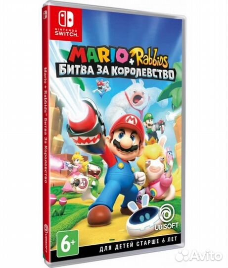 Nintendo switch mario+rabbids битва за королевство