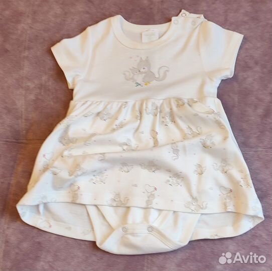 Платье для девочки 74-80