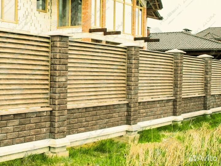 Забор жалюзи еврозабор