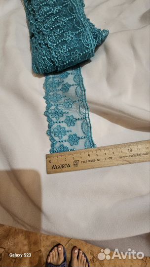 Кружево на сетке