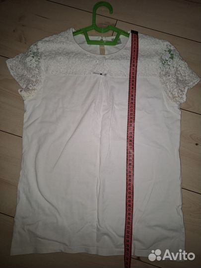 Блузка белая на девочку