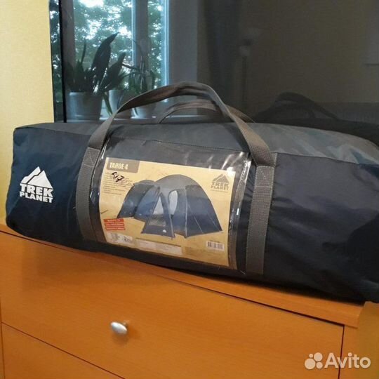 Палатка туристическая 4 местная бу