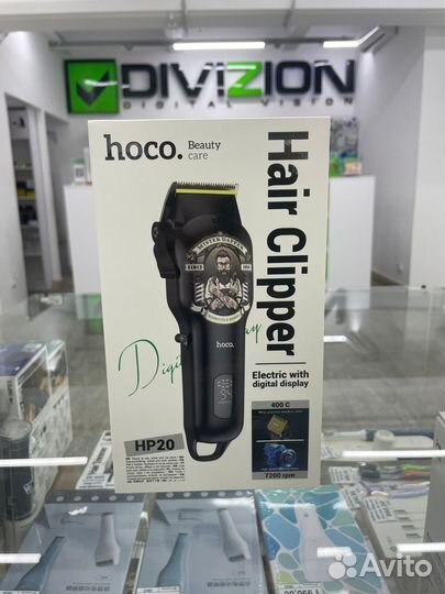 Машинка для стрижки волос Hoco HP20, Black