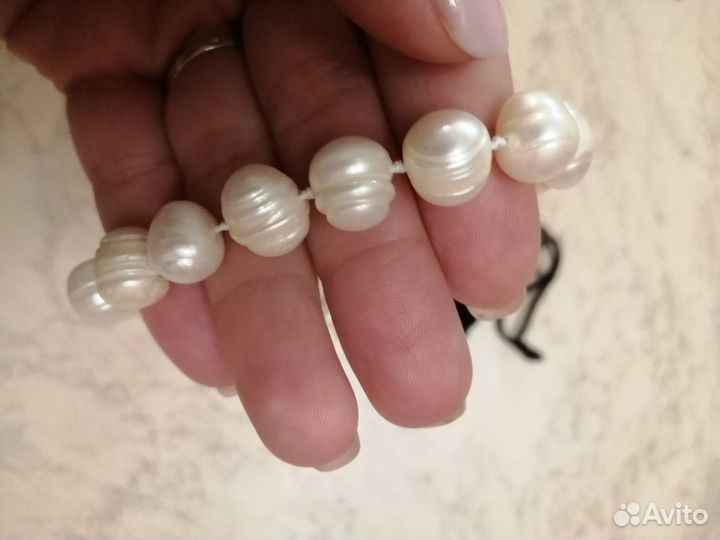 Бусы из натурального жемчуга