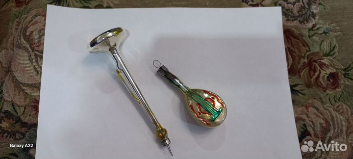 Елочные игрушки СССР