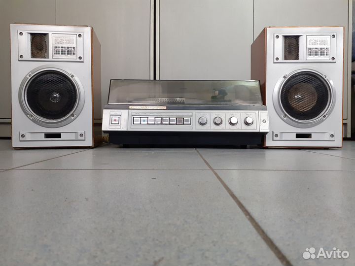 Проигрыватель вега 109 с колонками