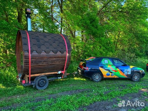 Баня бочка под ключ