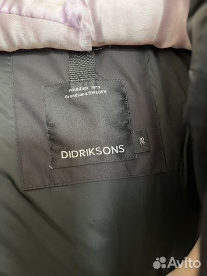 Женская парка didriksons 38