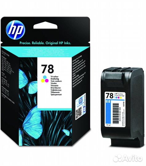 Картридж HP 78 C6578D и C6578A Color (просрок)