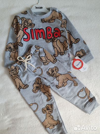 Костюм Симба на мальчика 12-18 мес