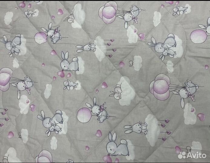 Одеяло детское в кроватку 110/140