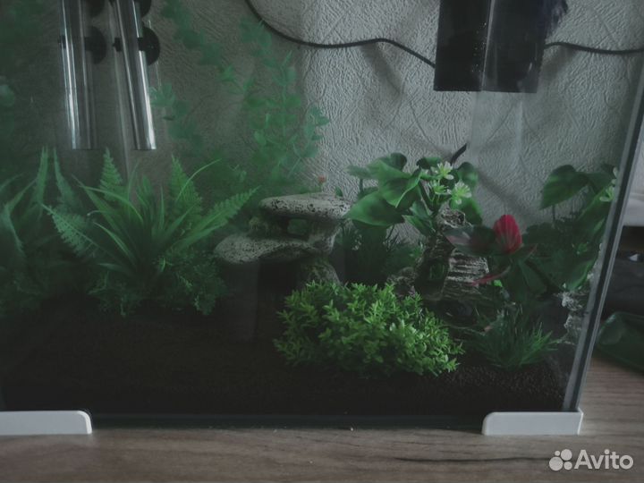 Украшение для аквариума и грунт