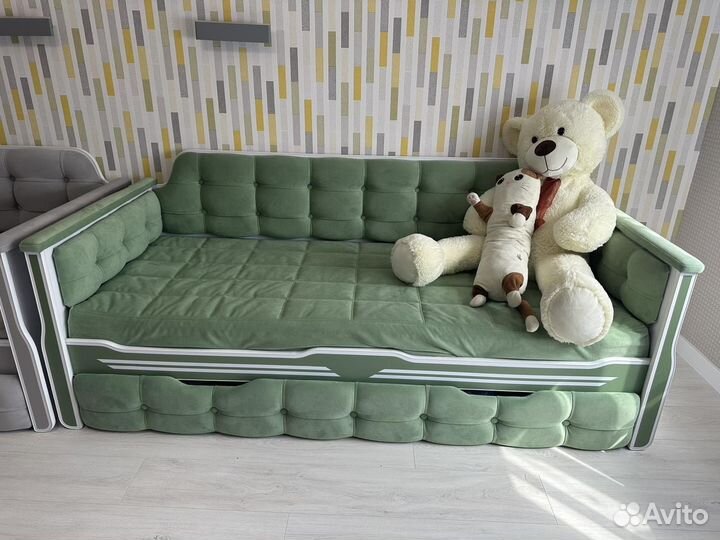 Детская кровать диван интерьерная