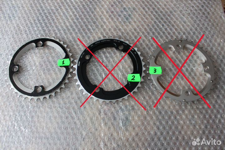 Звезды 36Т, BCD104 разные