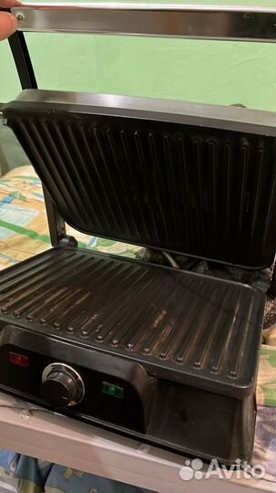 Гриль контактный бу