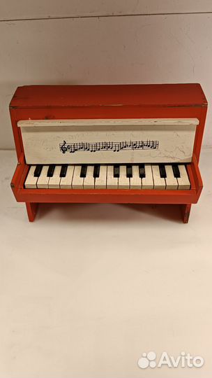 Детское игрушечное пианино Звенигород СССР