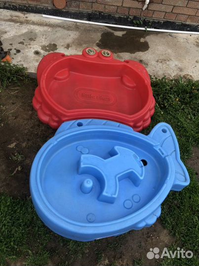 Детская песочница пластиковая