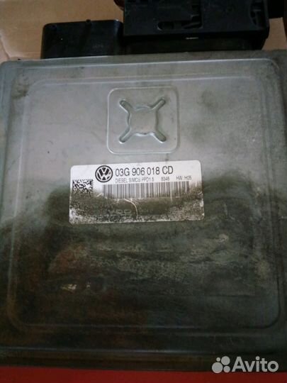 Эбу 03G906018CD Фольксваген Пассат 2.0 дизель