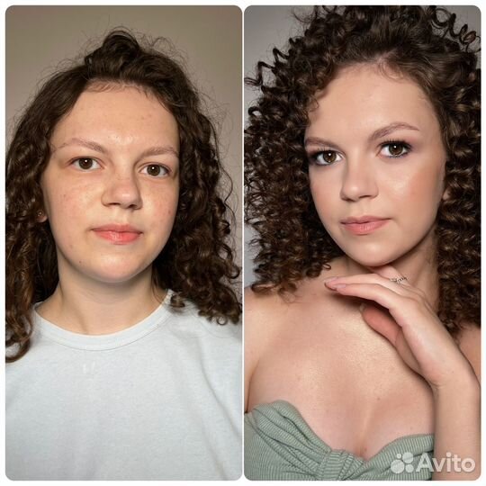 Модель на макияж