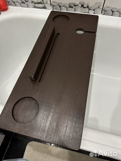 Полка столик для ванной