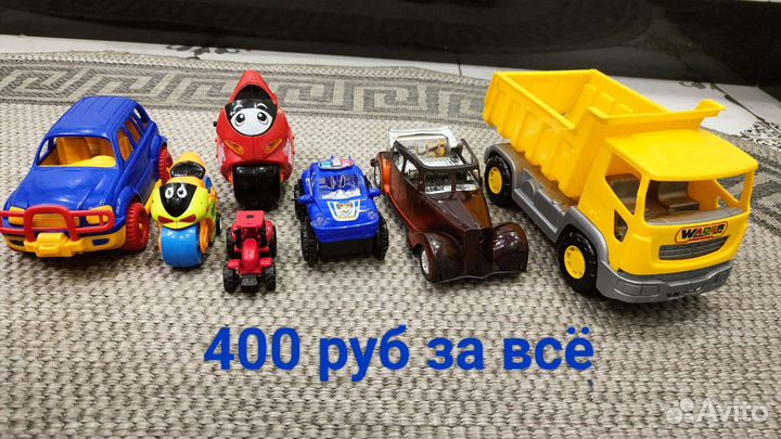 Мотоциклы Полесье, и машинки пакетом