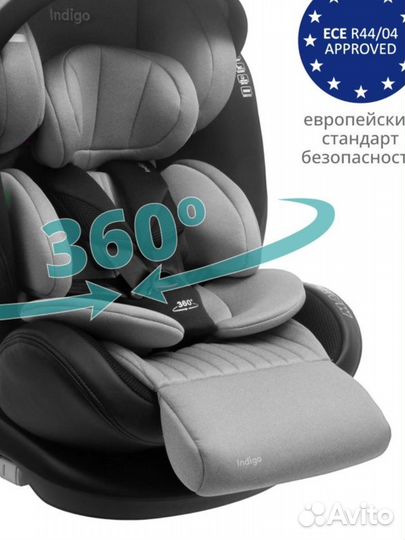 Автокресло Indigo MAX-X Isofix 0+1+2+3 (0-36 кг)