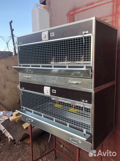 Брудер для цыплят 2 яруса. Новинка (бр-2-к)