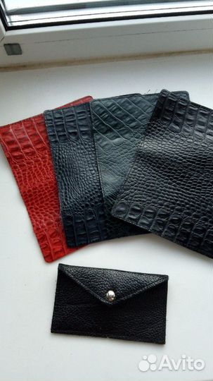 Обложка для паспорта из натуральной кожи