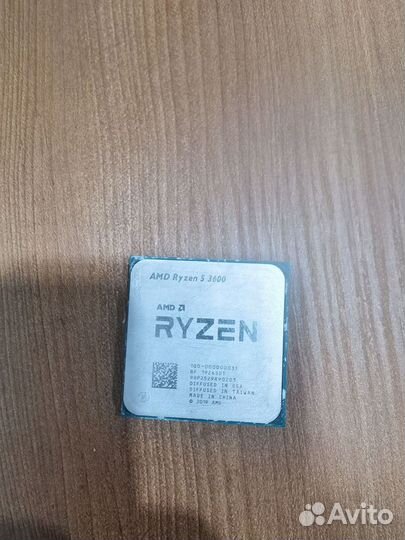 Процессор AMD ryzen 5 3600 oem