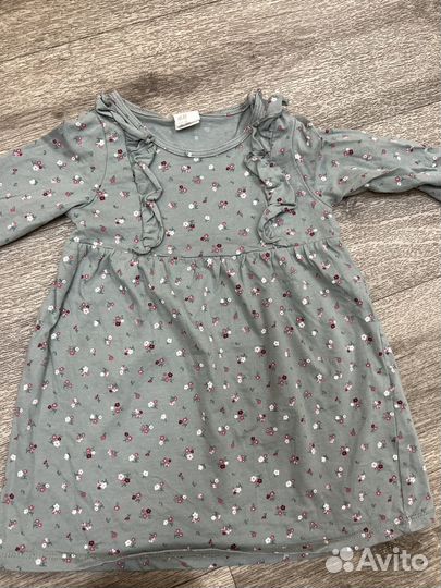 Брендовые вещи на девочку 74-80