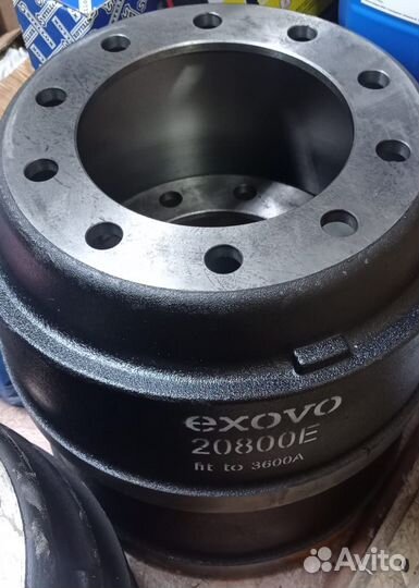 Барабан тормозной задний FRL\INT\VNL\KW\PTB