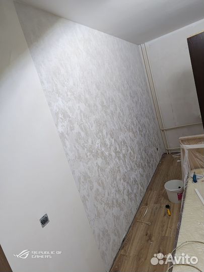 Поклейка обоев