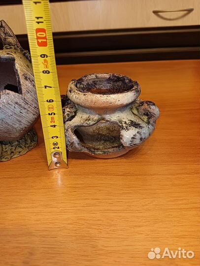 Декор, растения, грунт для аквариума новый