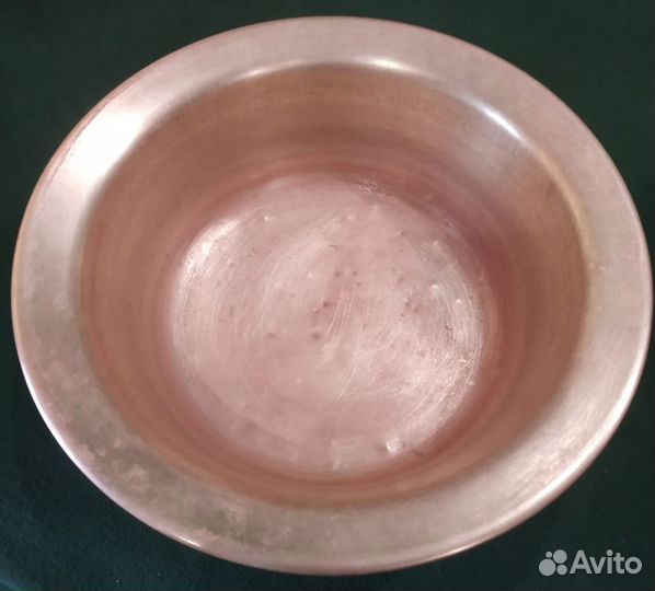 Латунный таз для варки варенья