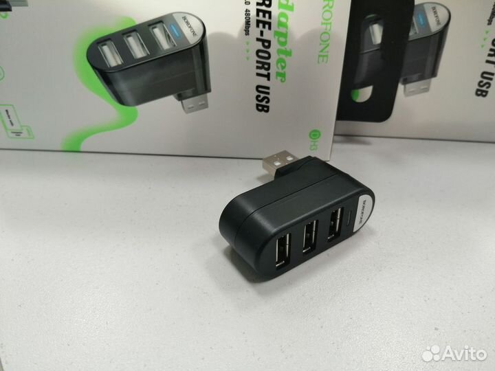 Хаб USB Разветвитель на 3USb