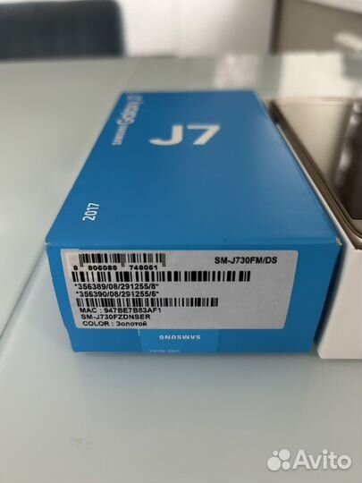 Samsung Galaxy J7 (2017), 3/16 ГБ