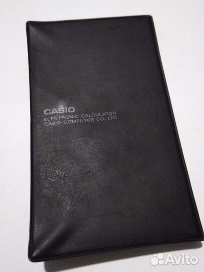 Калькулятор Casio 1990 год. Винтаж. Япония