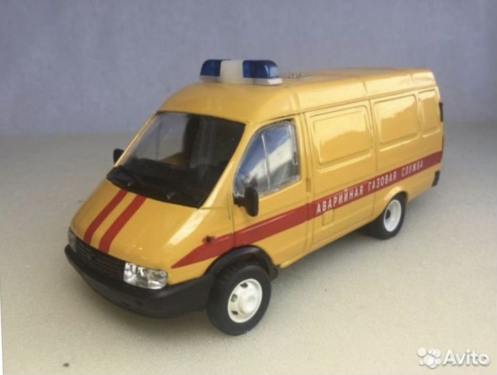 M 1:43. Модели Газель с 1 типом решетки. Агат